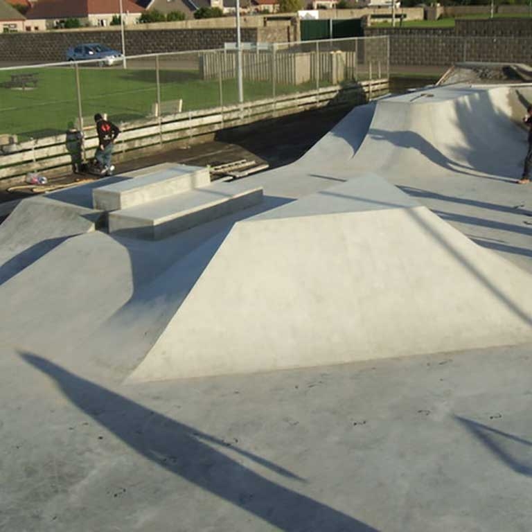 Skateboard Park Finish